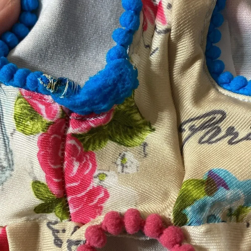 Fancy Floral Dog Dress